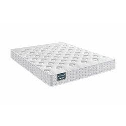 Avis Inside 75 Ensemble Dunlopillo 140*200 cm EUGEN 3 21 cm matelas mémoire de forme sommier déco jeu de 4 pieds gris