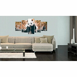 Paris Prix Tableau Imprimé Thoughtful Panda 100 x 200 cm