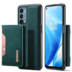 Dg.Ming Coque en TPU anti-chute, magnétique, hybride avec béquille vert pour votre OnePlus Nord 200 5G