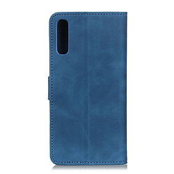 Avis Wewoo Housse Coque Pour Galaxy A50 / A30s / A50s Texture rétro PU + TPU en cuir à rabat horizontal avec support et fentes cartes et portefeuille bleu