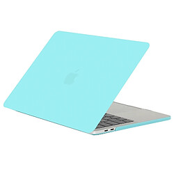 Wewoo Housse Étui vert pour 2016 Macbook Pro 13.3 pouces A1706 & A1708 Ordinateur Portable Texture Givrée PC Cas de Protection Bleu