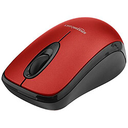 Basics Souris sans fil avec nano récepteur - Rouge