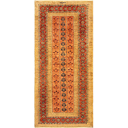 Vidal Tapis de couloir en laine 177x83 brun Kashkuli 