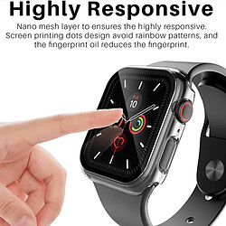 PHONECARE Coque Anti-Impact pour Apple Watch Ultra - 49mm - Transparent / Noir