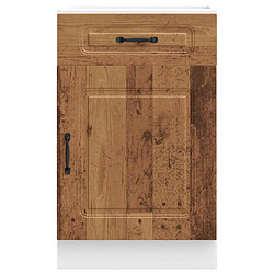 Avis vidaXL Armoire de cuisine Kalmar vieux bois bois d'ingénierie