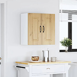 Avis vidaXL Armoire murale cuisine Kalmar chêne artisanal bois d'ingénierie