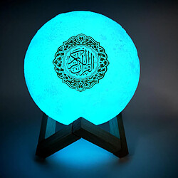 Universal Islam Endeurs Bluetooth sans fil Coran Player Light Light Light Light Light Support mp3 FM TF CARTE VEILLEUSE CORANIQUE