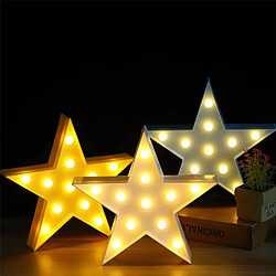 Universal 3 pcs LED veilleuse lovely star light enfant cadeau jouet bébé enfant chambre décoration lampe murale éclairage intérieur | LED veilleuse