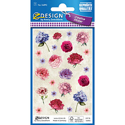 AVERY Zweckform ZDesign Sticker CREATIVE 'Mix de fleurs' ()