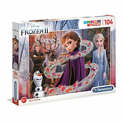 Ludendo Puzzle Glitter 104 pièces La Reine des Neiges 2