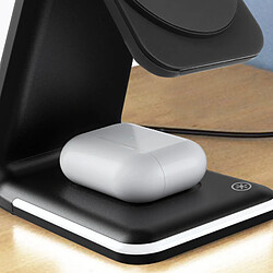 Avis Avizar Dock de Charge 3 en 1 iPhone MagSafe, AirPods et Apple Watch Support Vidéo Noir