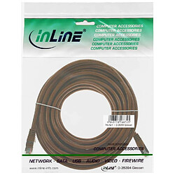 Avis Câble patch, S-FTP, Cat.5e, brun, 7,5m, InLine®