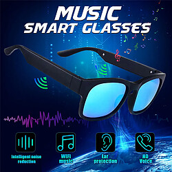 Universal Écouteurs, lunettes de soleil, lunettes intelligentes, support Bluetooth, microphone, écouteurs de conduite, microphone, écouteurs audio, bouchons d'oreille pour vélo.