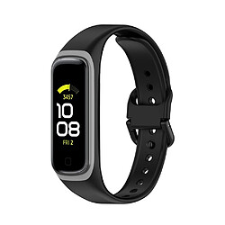 Bracelet en silicone Bicolore noir/gris pour votre Samsung Galaxy Fit 2/SM-R220