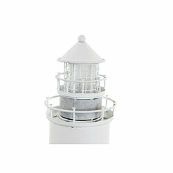 Figurine Décorative DKD Home Decor Blanc Phare Maison 30 x 13 x 8 cm