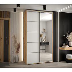 Abiks Meble Armoire DAVOS 5 À Portes Coulissantes 235,2/140/60 2 Portes