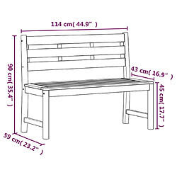 vidaXL Ensemble à manger de jardin 4 pcs Bois de teck massif pas cher