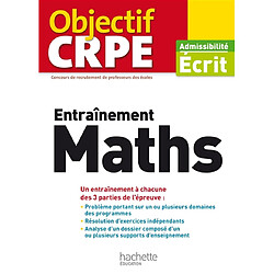 Entraînement maths : admissibilité écrit - Occasion