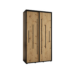 Abiks Meble Armoire Davos 12 À Portes Coulissantes 235,2/130/45 2 Portes