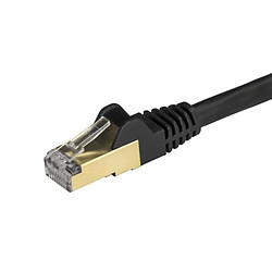 Startech 0.5M CAT6A PATCH CABLE BLACK