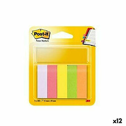 Notes Adhésives Post-it 47,6 x 47,6 mm Multicouleur (12 Unités)