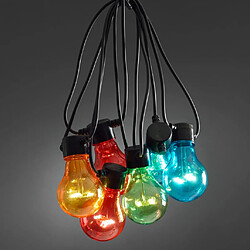 KONSTSMIDE Guirlande lumineuse avec 20 ampoules Multicolore