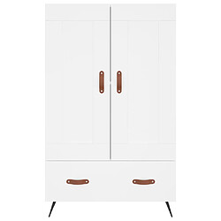 Acheter vidaXL Buffet haut blanc 69,5x31x115 cm bois d'ingénierie