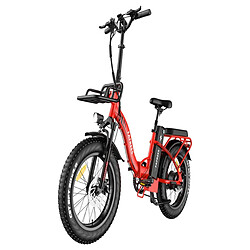 Acheter Vélo Électrique FAFREES F20 Max - 500W Batterie 864WH Autonomie 75KM Freins à Disque | Rouge