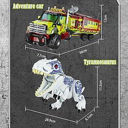 Avis Universal Véhicules routiers, dinosaures, blocs de construction jurassiques, jouets de dinosaures, Jurassic World, Ruilong.(Coloré)