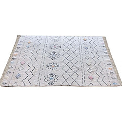 The Rug Republic Tapis en coton Seabert 180 x 120 cm.