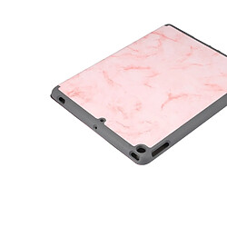 Acheter Etui en PU triple pli en marbre avec porte-stylo rose pour votre Apple iPad 10.2 (2019)