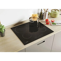 Acheter Table de cuisson vitrocéramique 4 feux 6500w noir - cc64ch - CANDY