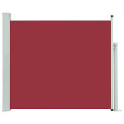 vidaXL Auvent latéral rétractable de patio 100x300 cm Rouge