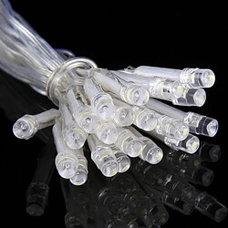 Avis Wewoo Guirlande 3m Longueur x 2m Hauteur 12W 200 LEDs Réticule String Devoration Lights avec le joint d'extrémité et contrôleur multifonctions, prise américaine, AC 110V lumière blanche