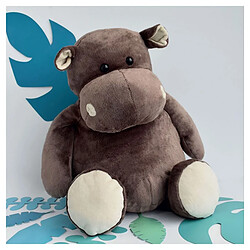 Peluche géante Hippopotame marron 120 cm - Histoire d'Ours