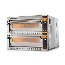 Four à Pizza Double Electrique Professionnel Inox - TECPRO 18,0 kW - Resto Italia