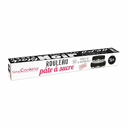 Scrapcooking Pâte à sucre en rouleau noir Ø 36 cm - 430 g