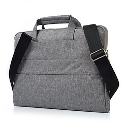 Wewoo Sacoche pour ordinateur portable gris 13,3 pouces et ci-dessous Macbook, Samsung, Lenovo, Sony, DELL Alienware, CHUWI, ASUS, HP Un sac à bandoulière Zipper épaule,