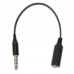 GUPBOO Adaptateur MINI JACK Mâle vers 3.5MM Femelle OMTP CTIA,JL756