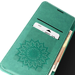 Acheter Avizar Étui Mandala Fleur pour Xiaomi Redmi 10 et Redmi 10 2022 avec Portefeuille Vert