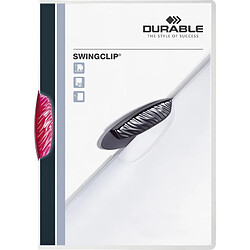 DURABLE Chemise à clip SWINGCLIP, format A4, clip pourpre ()