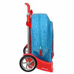 Cartable à roulettes SuperThings Rescue force 32 x 42 x 14 cm Bleu