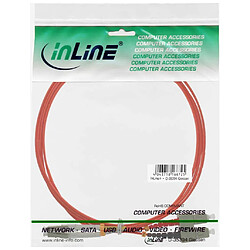 LWL câble duplex, InLine®, LC/SC, 50/125µm, 0,5m