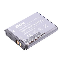 vhbw Batterie compatible avec Samsung Digimax i100, i80, i85, L74 wide, NV100 HD, NV103, NV106HD, NV11 appareil photo APRN (750mAh, 3,6V, Li-ion)