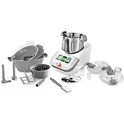 Robot Cuiseur Multifonction Connecté 1400w 12 Vitesses Et Ecran Tactile 7 Pouces Cuisioxconnect+ V2 By Kitchencook