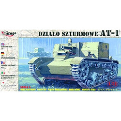 AT-1 Sturmgeschütz mit Inneneinrichtung - 1:72e - Mirage Hobby