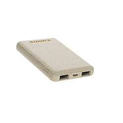 Avis X-Moove Powerbank 5000mAh PowerEco en Fibre de Blé Beige