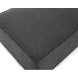 Acheter Bestmobilier Topaze - pouf - en tissu