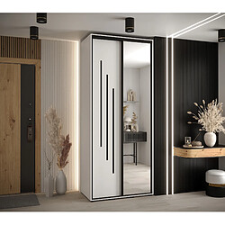 Abiks Meble Armoire DAVOS 9 À Portes Coulissantes 235,2/100/45 2 Portes