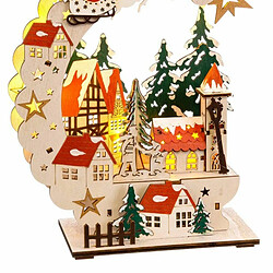 Avis BigBuy Christmas Décorations de Noël Multicouleur Naturel Bois 19 x 8 x 22 cm